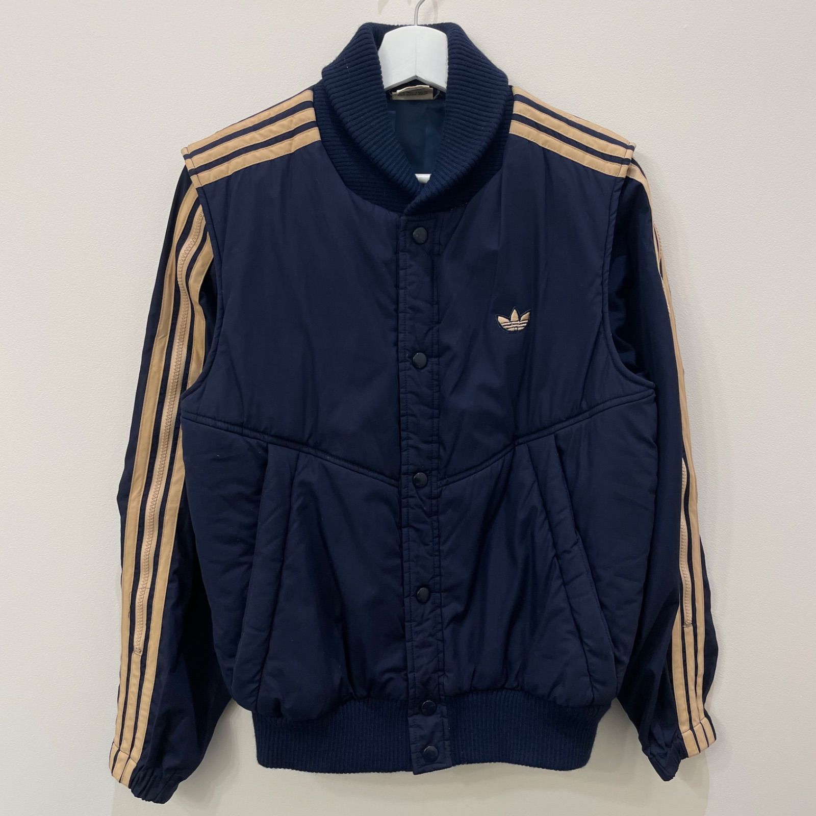 【Ek】希少80sデサント製adidas中綿ジャケット マルチカラー 総柄 希少 adidas アディダス 中綿ラウスビージャケット/パンツ