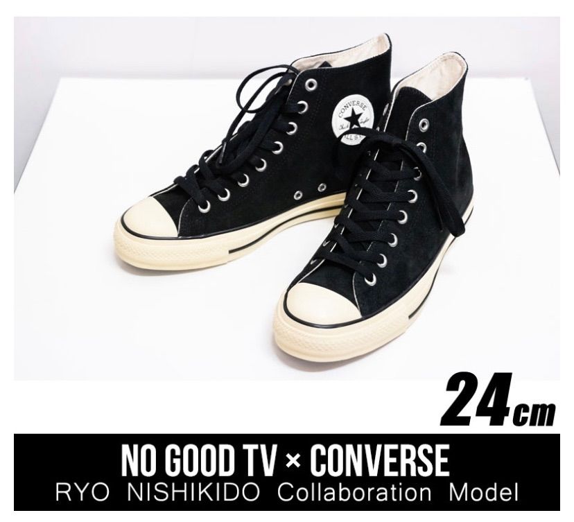 錦戸亮 NO GOOD TV × CONVERSE コラボモデルスニーカー - メルカリ