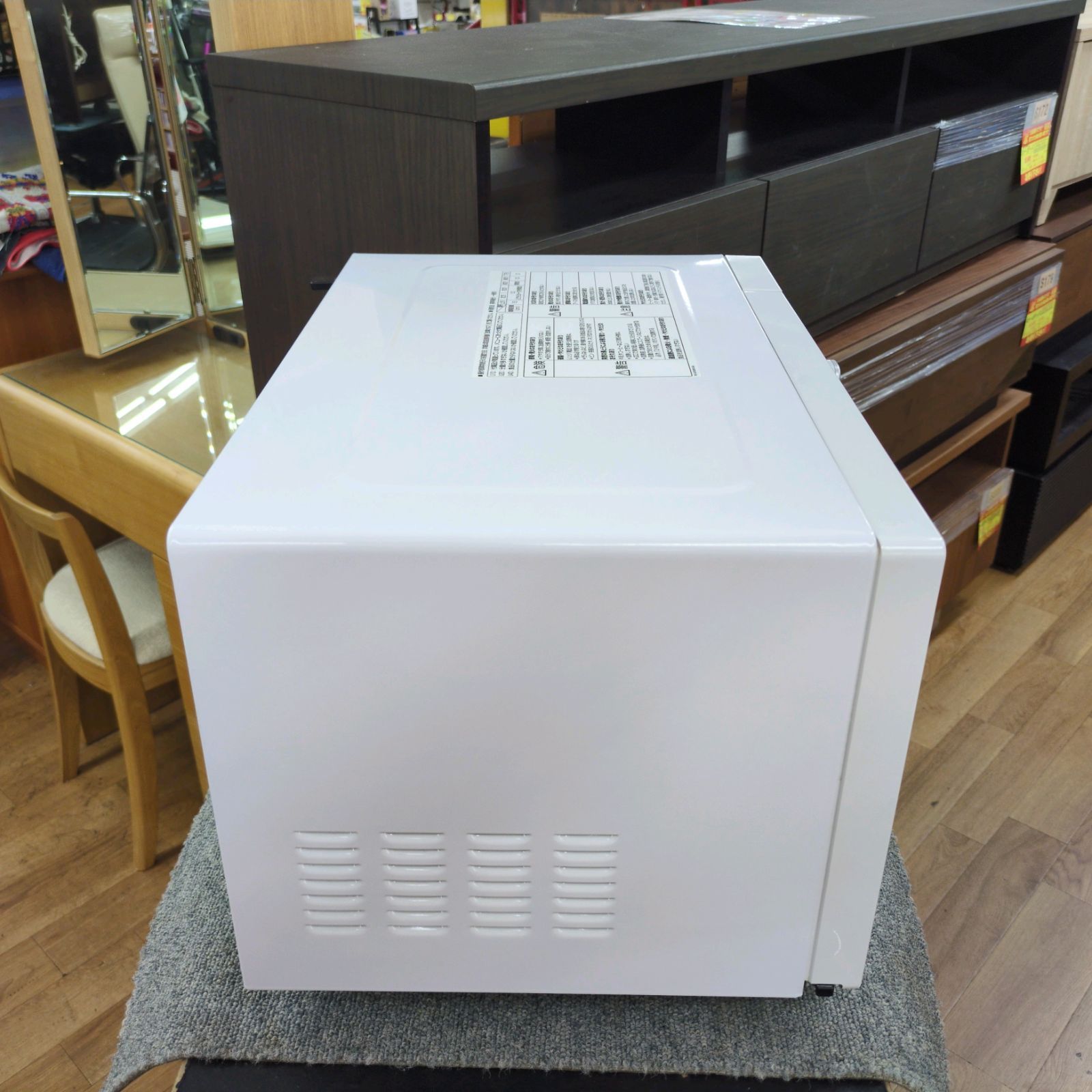 J287 ☆2022年製☆庫内天板に使用感☆オーブンレンジ☆Panasonic☆NE-KA1-W