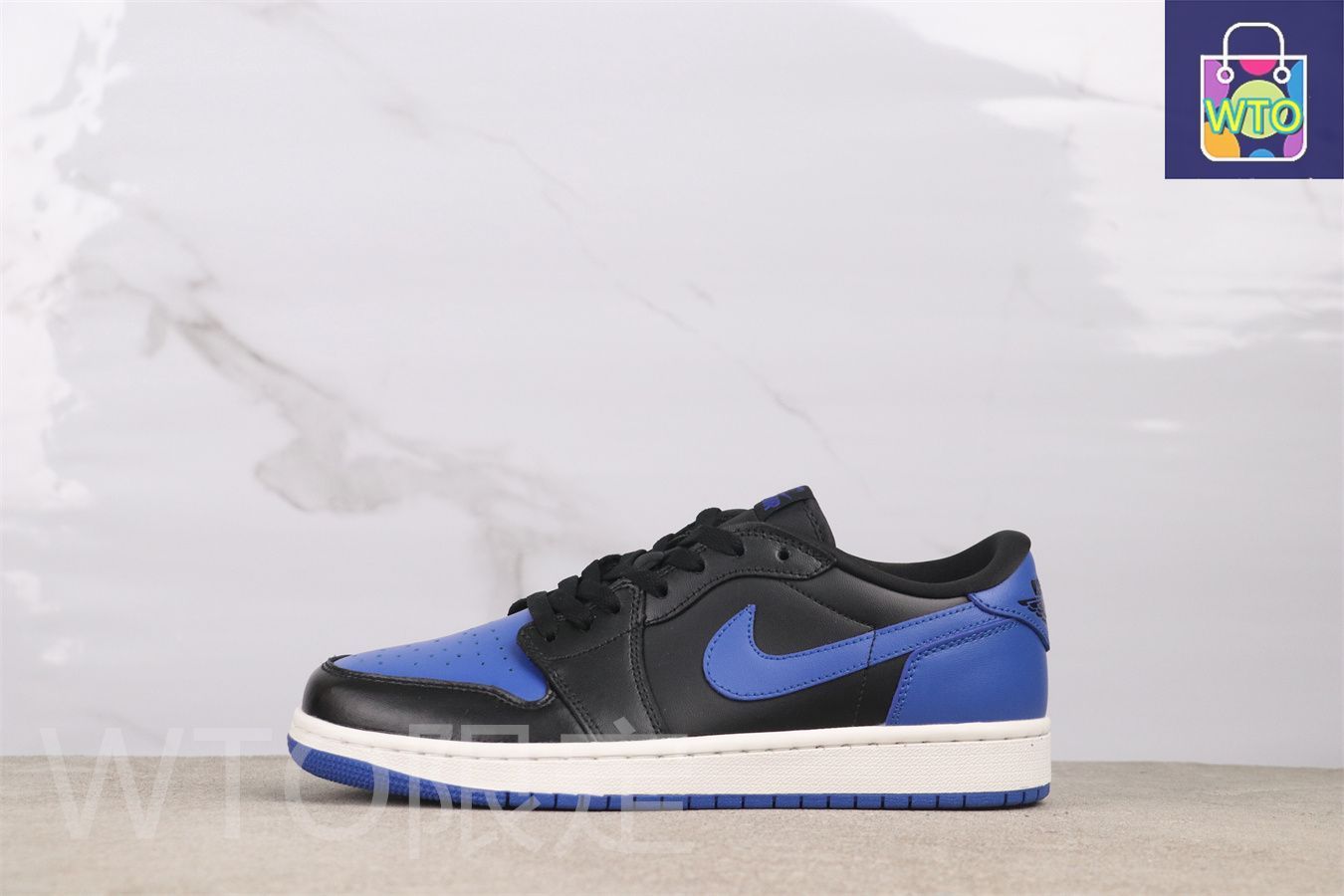 今日 Air Jordan 1 エアジョーダン 1 IB1981-004 ブラックブルー-WTO輸入3