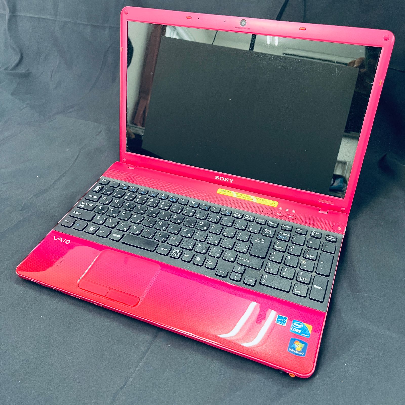 中古】 SONY VAIO ノートパソコン VPCEB48FJ PCG-71311N ピンク ソニー