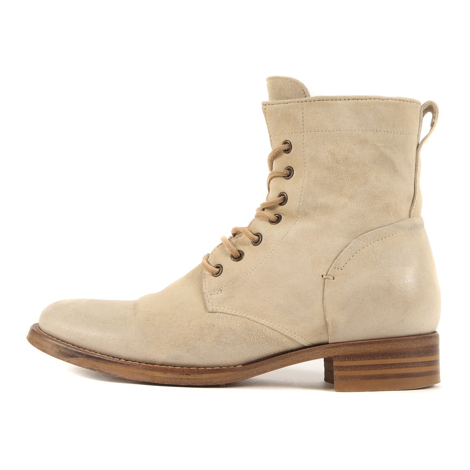 注文 ブッテロ BUTTERO レースアップブーツ b2294 オイルドスエード