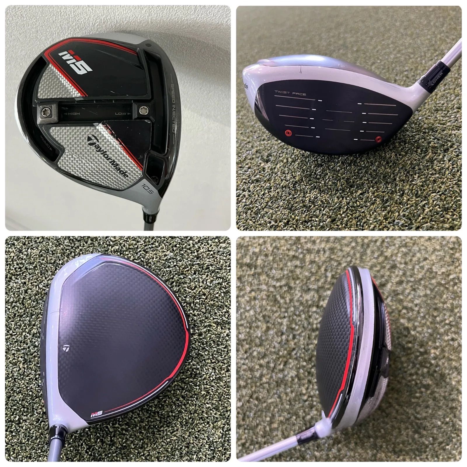 美品 ルコック キャディバッグ ＋ 良品 テーラーメイドドライバー ⛳ テーラーメイドゴルフクラブセット⑨（新品ルコック