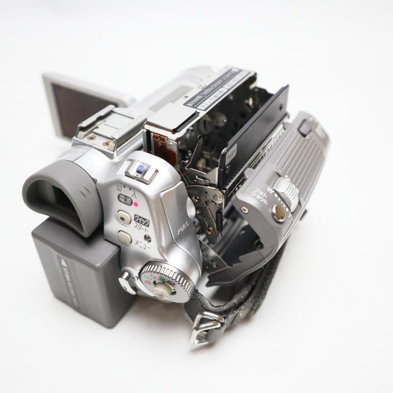Panasonic - M05-t032 動作確認済 Panasonic パナソニック NV-GS150 液晶デジタルビデオカメラ MiniDV対応 純正バッテリー/充電器等付属品多数 M05-t032 動作確認済 Panasonic パナソニック NV-GS150 液晶