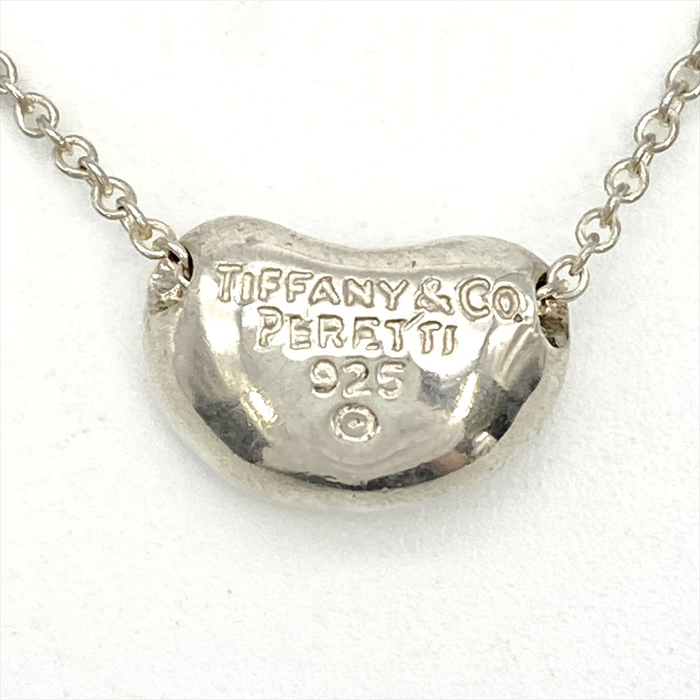 ♡Tiffany & Co. SV925 ビーンズ ネックレス 美品 ティファニー ビーンズ ネックレス SV925 シルバー