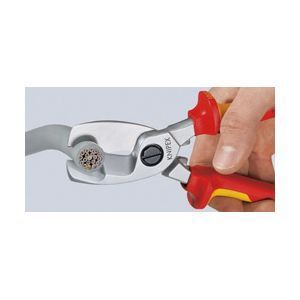 KNIPEX クニペックス 1000V絶縁ケーブルカッター 全長200mm 9516-200