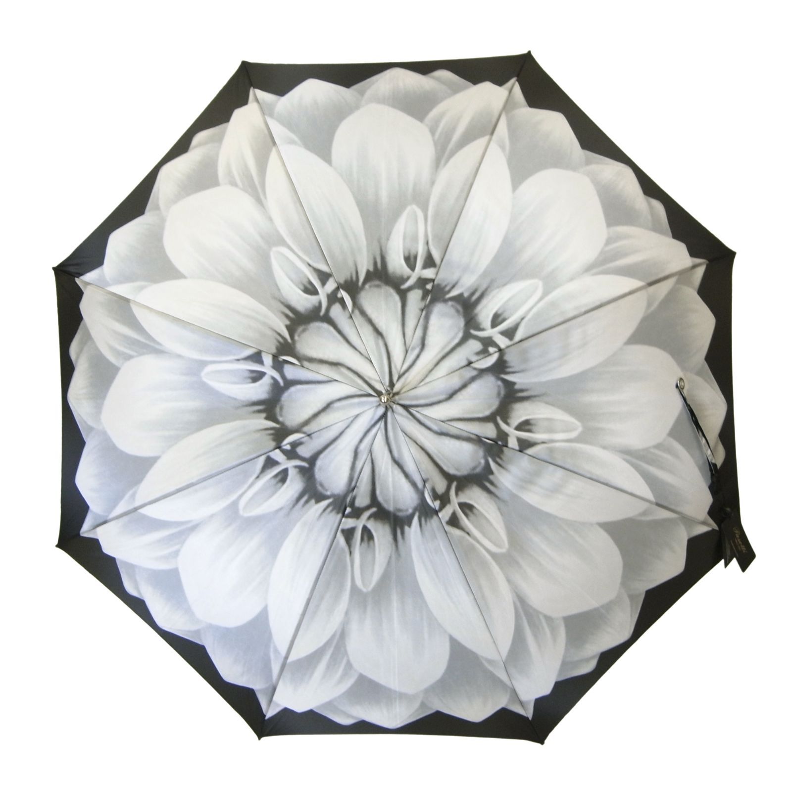 パソッティ PASOTTI 傘 雨傘 UVカット かさ レディース サンフラワー ひまわり ヒマワリ シルバー ブラック 460 PO 102