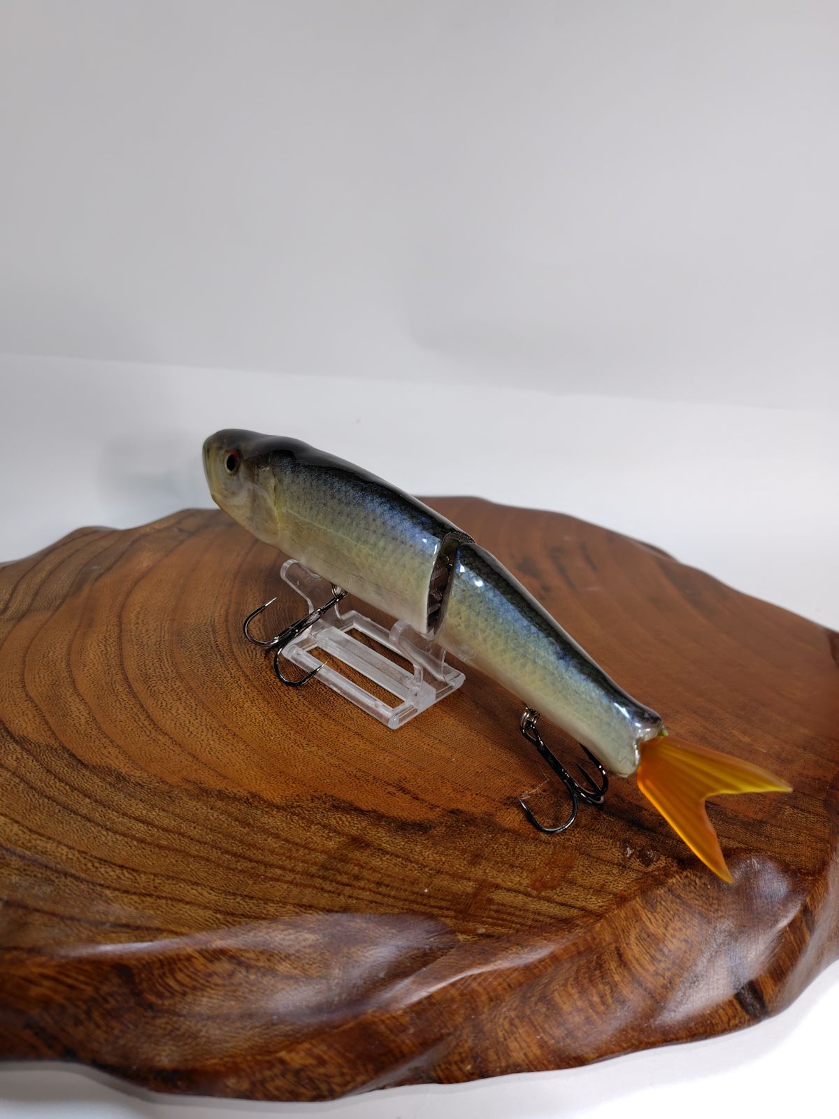 剥製魚皮ルアーカスタム ハスフラットハス