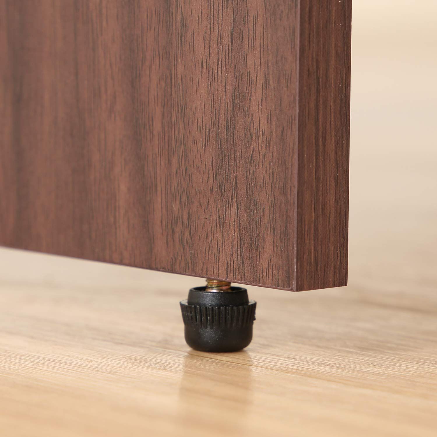 数量 学習机 片袖 ワークデスク 幅110cm ミディアムブラウン 収納 工具不要 不二貿易 木目調 アジャスター付き 99395 MARWIL-DEMENAGEMENTS_CH