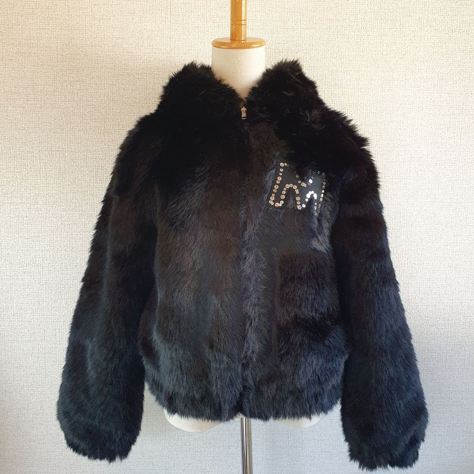 ♥ MARNI KIDS Mパッチ ブラックジャケット 黒 M00489M00M8
