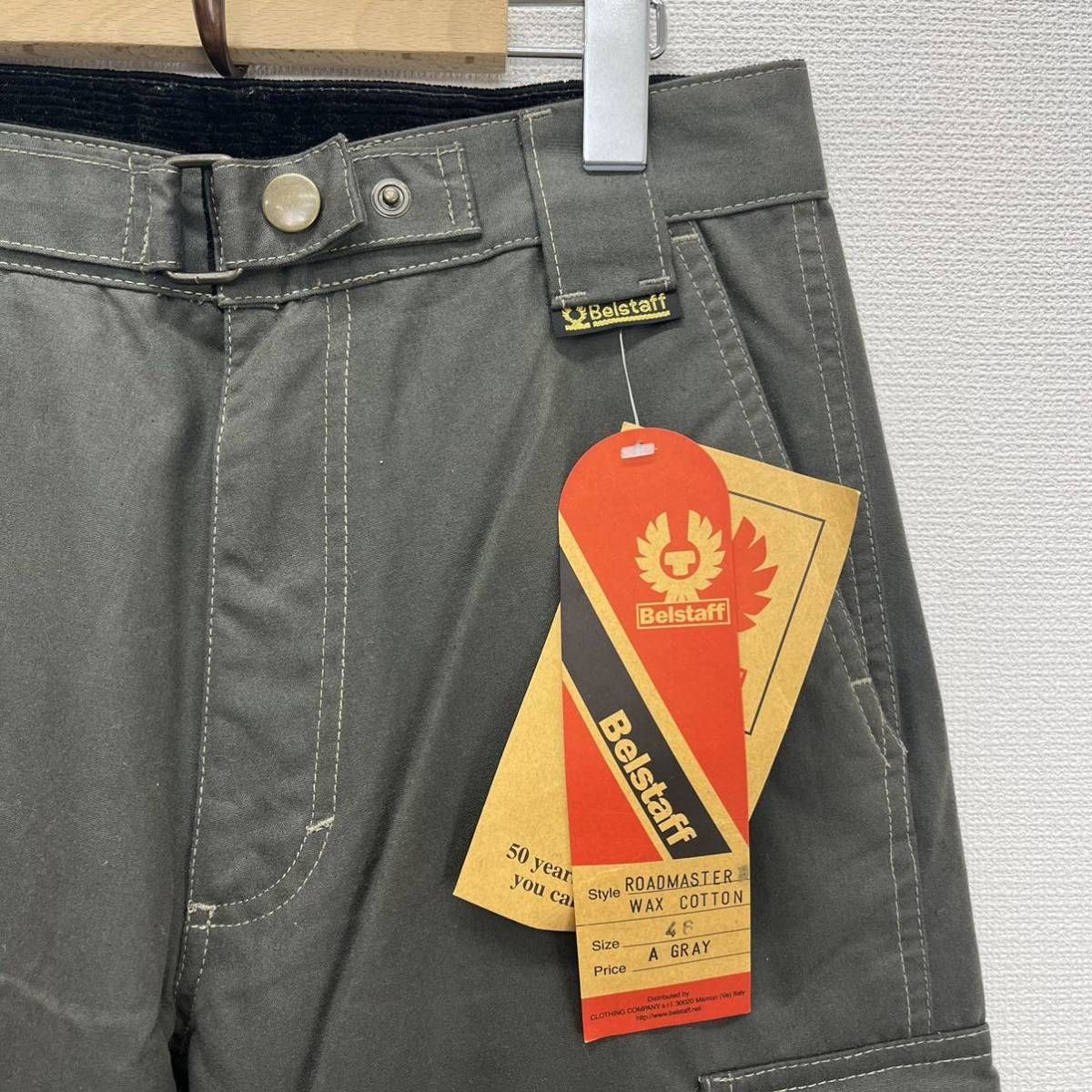 未使用 BELSTAFF ベルスタッフ カーゴパンツ ワークパンツ 46 10102445