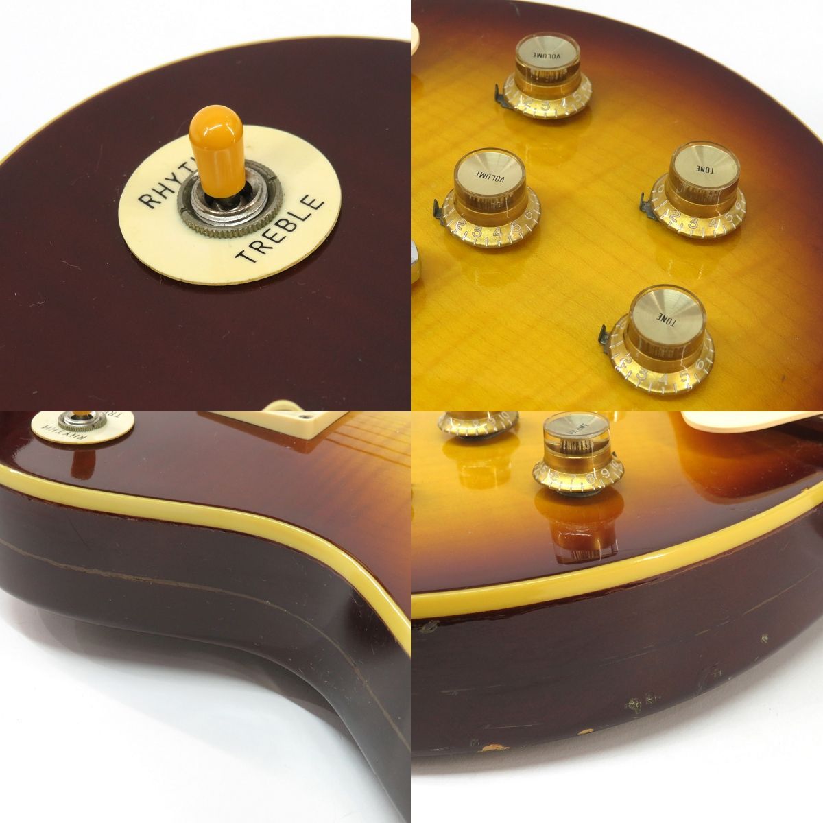 Greco 1978 EG600PR Les Paul Custom 3PU Type (Cherry Sunburst