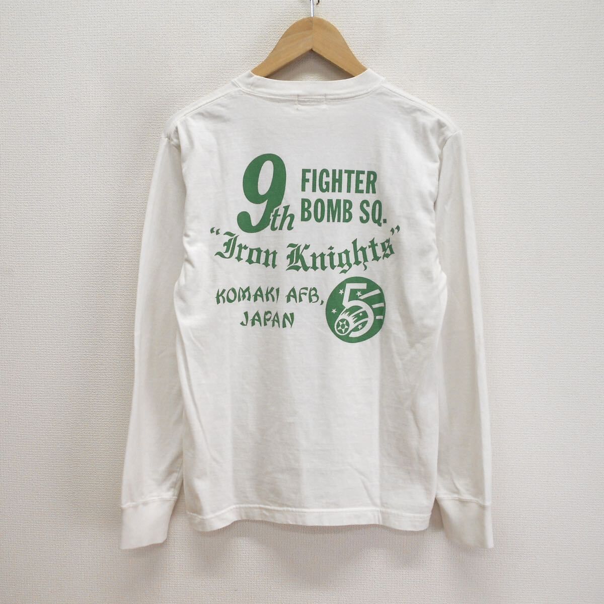 BUZZ RICKSON\u0027S バズリクソンズ KOMAKI AFB JAPAN 長袖Tシャツ ロンT