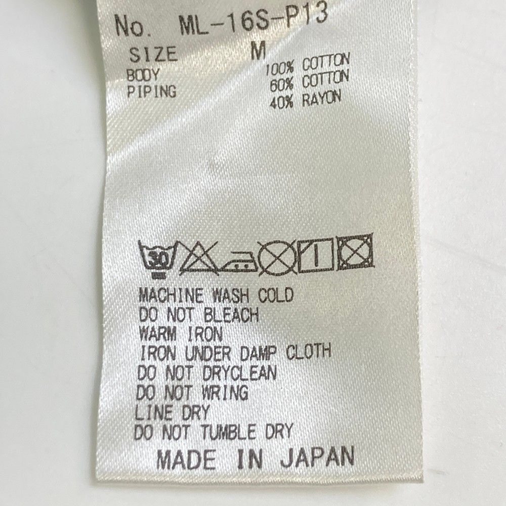 サイズ：M MARK&LONA マークアンドロナ 半袖ポロシャツ ボタン