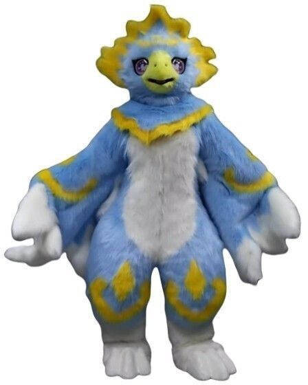 ☆着ぐるみ ケモノ体 フルスーツ 大きめ 緑 全身 ケモノ ファースーツ