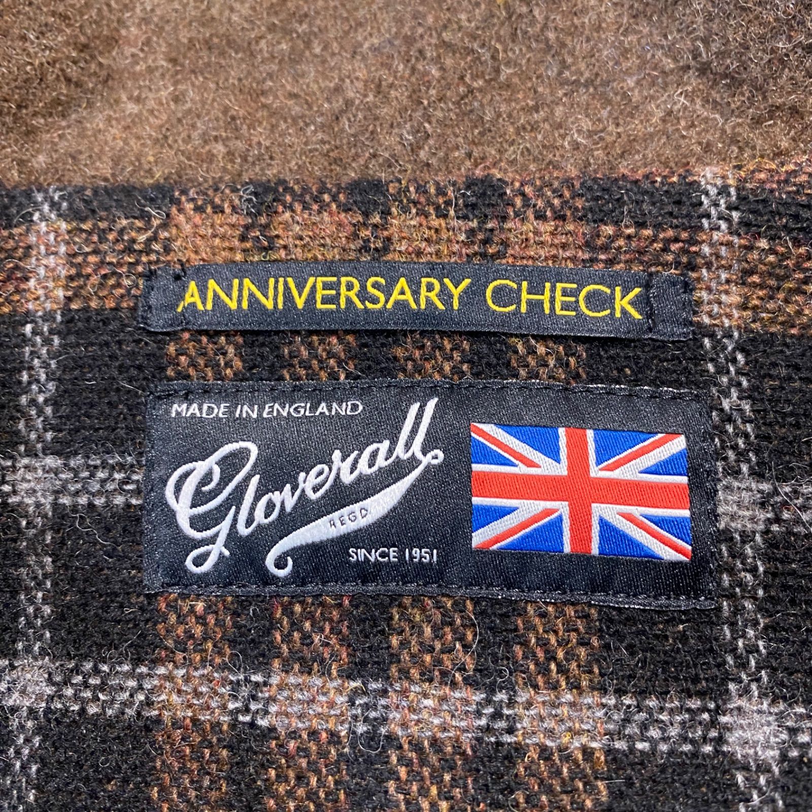 希少✨【Gloverall✳︎50th ANNIVERSARY CHECK】グローバーオール