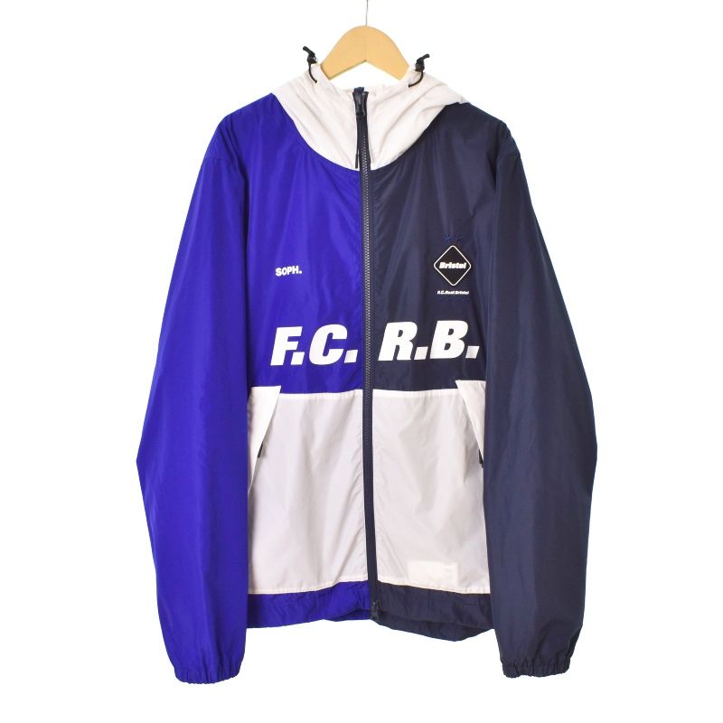 エフシーレアルブリストル F.C.Real Bristol FCRB 19AW SEPARATE PRACTICE JACKET セパレート プラクティス  ジャケット パーカー ジップアップ M 靑 ブルー FCRB-192038 - メルカリ