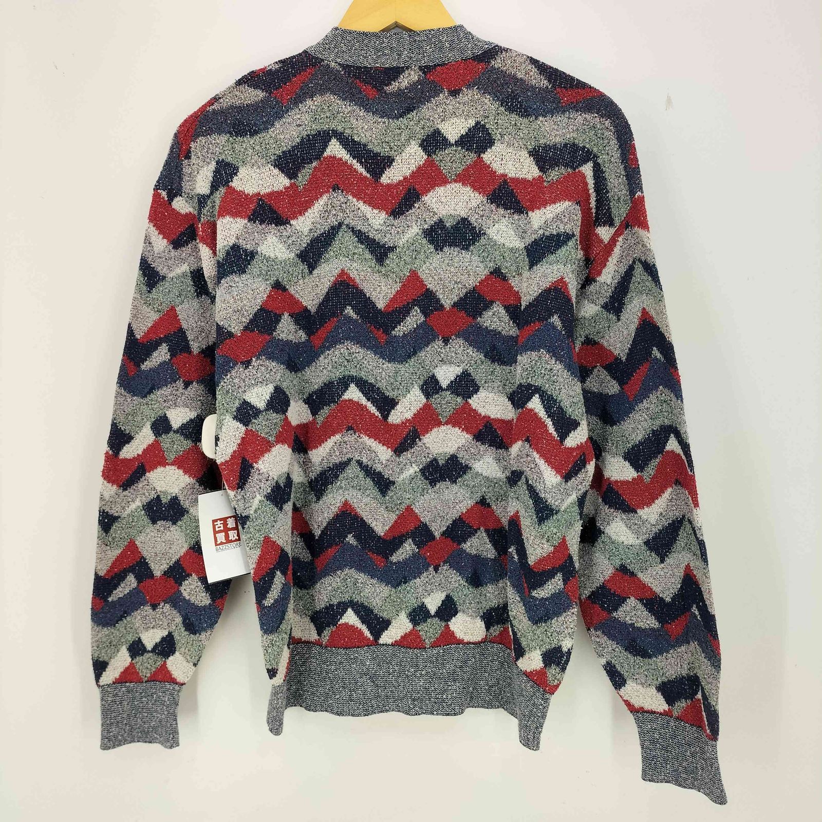 90s MISSONI（ミッソーニ）総柄ニット/マルチカラー 90s MISSONI（ミッソーニ）総柄ニット/マルチカラー