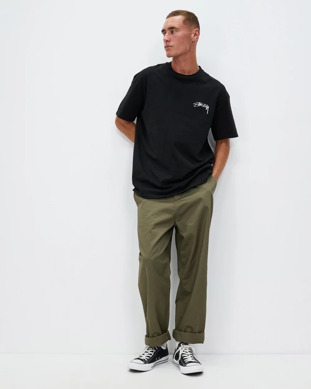 STUSSY Modern Age 50-50 SS Tee Tシャツ ステューシー - メルカリ