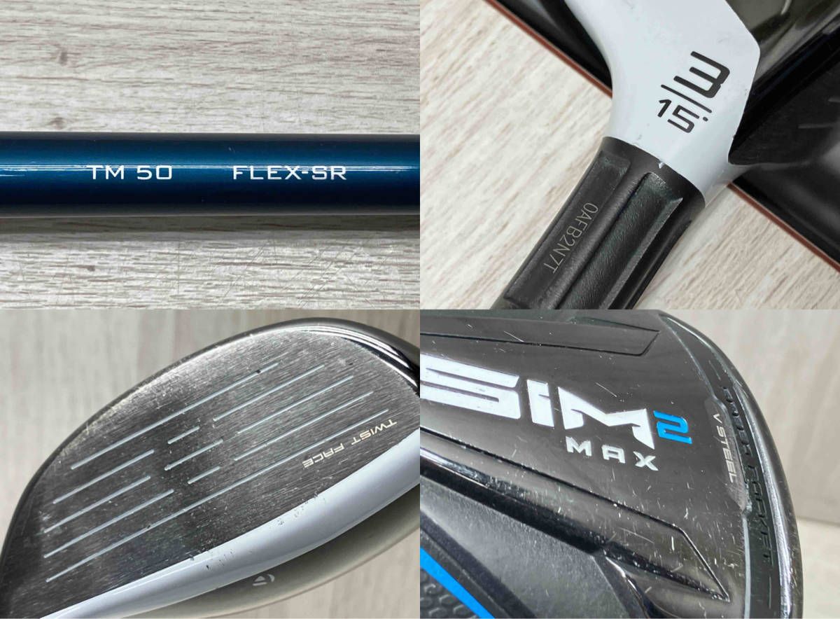 フェアウェイウッド TaylorMade/テーラーメイド SIM2 MAX/シム2マックス 3W15°・TENSEI TM 50・SR 右利き ゴルフ  - メルカリ