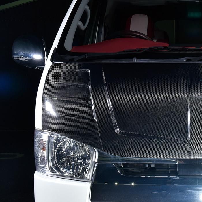 ハイエース200系バッドフェイスボンネット引き取り限定 ハイエース