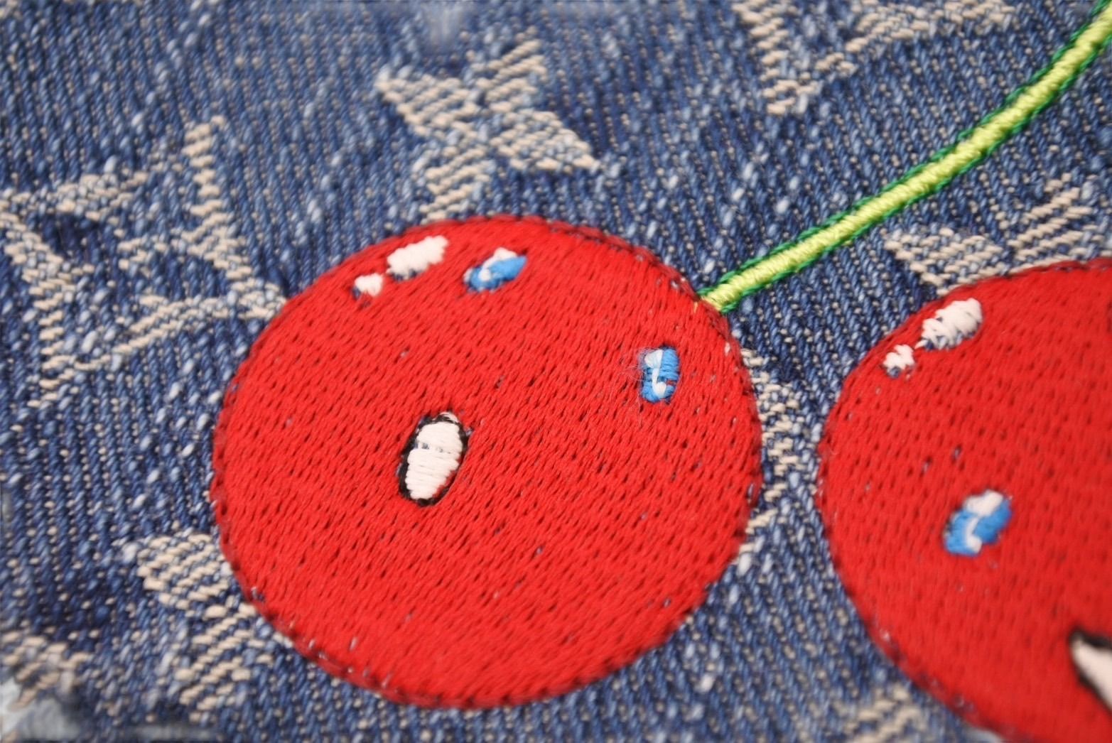 新品未使用 LOUIS VUITTON ルイヴィトン モノグラム デニム ジッピー  