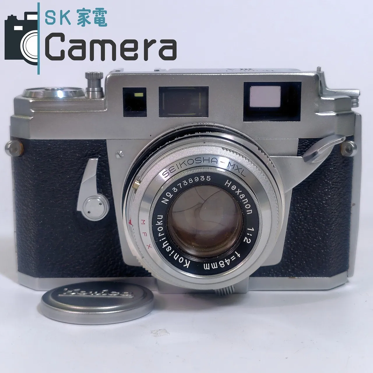 【整備済】Konica コニカ IIIA 50mm F/1.8+ケース 美品 整備済】Konica コニカ IIIA 50mm F/1.8+ケース 美品#2 ファインダーが気