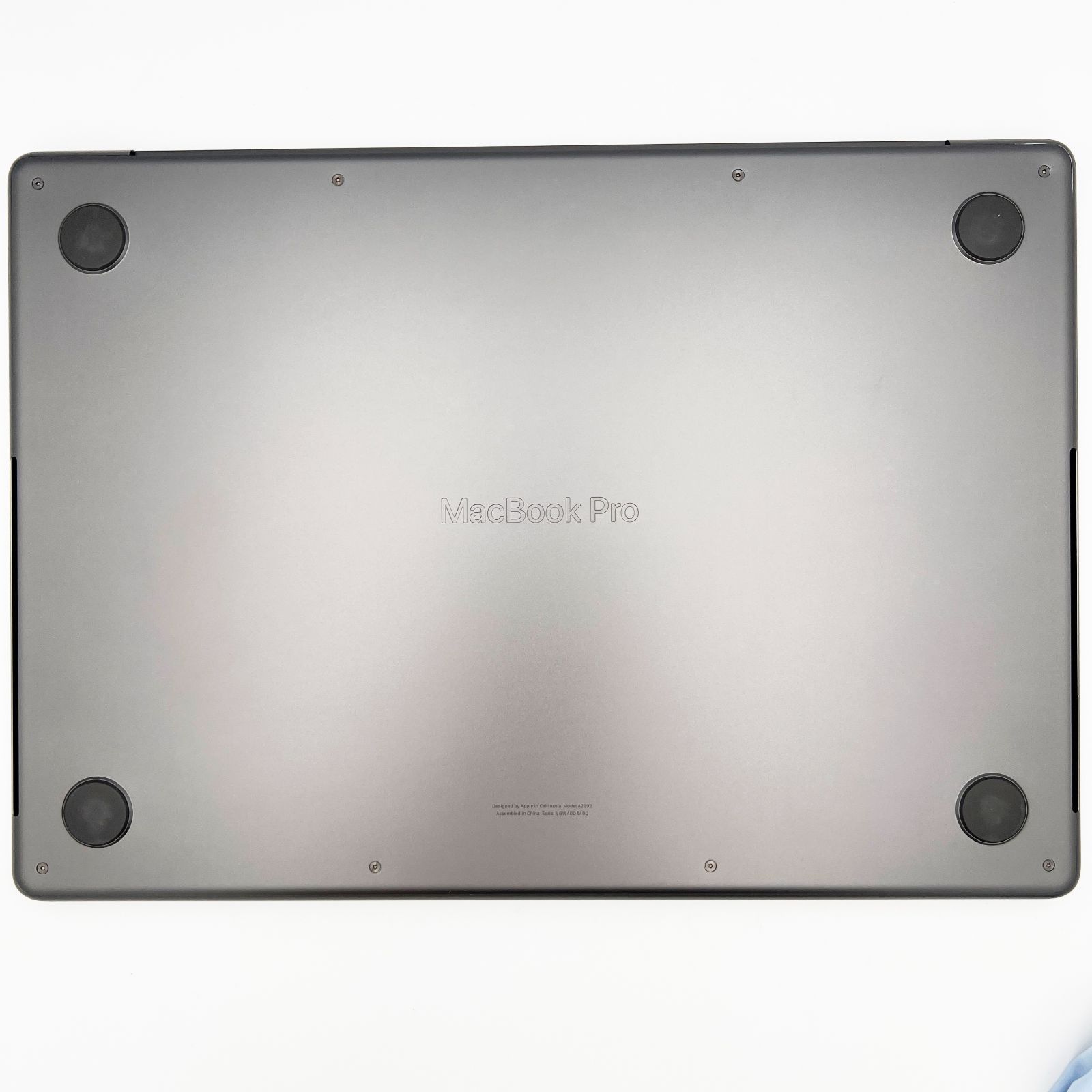 スペースグレイ 本体