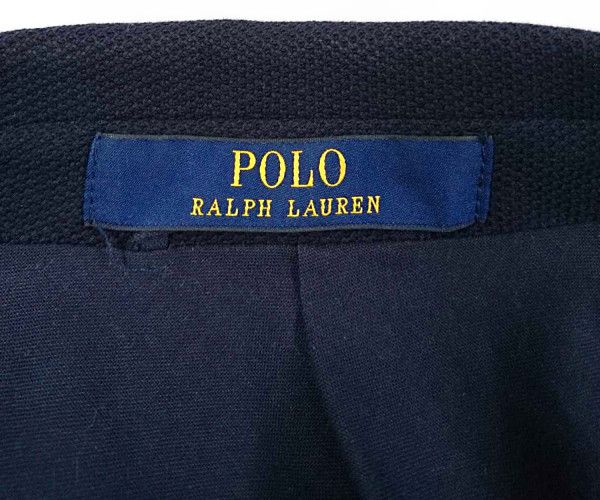 POLO ラルフローレン 品番 710525831002 鹿の子 コットン 2B ジャケット ネイビー サイズM 正規品 / 26282