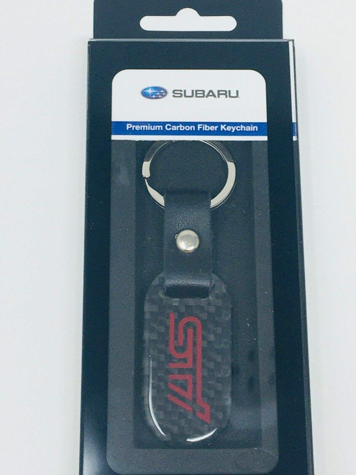 スバル US 純正品 STI”ロゴ入り キーチェーン|キーホルダー