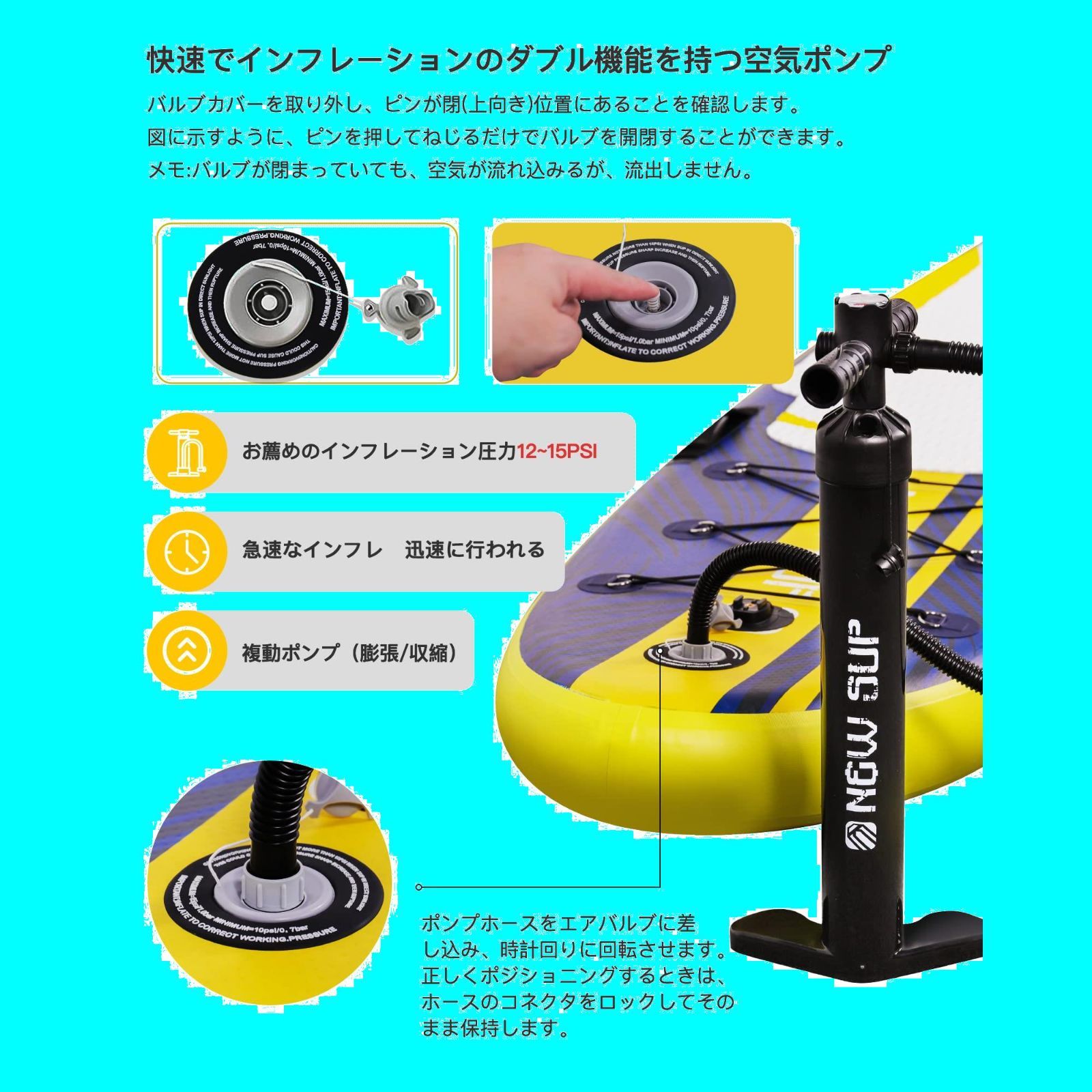 海と湖に適用
