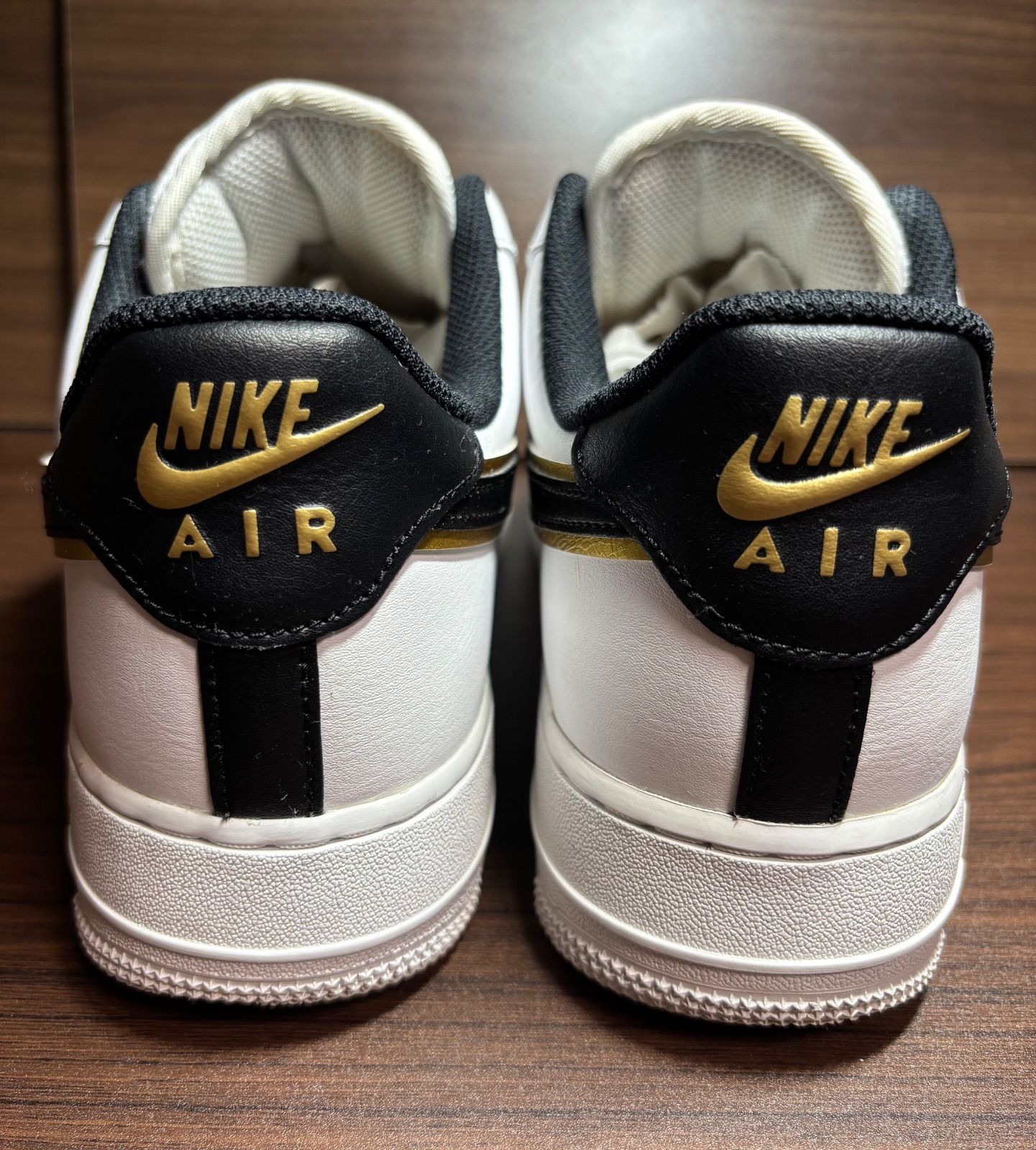 ナイキ エアフォース1 ロー ダブルスウッシュホワイト中古品 size27.0㎝ ナイキ エアフォース1 ロー ダブルスウッシュ ホワイト 中古品
