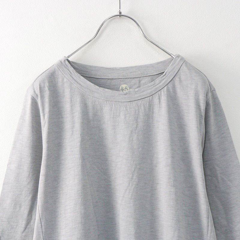 フォーティファイブアール 45R 45rpm ジンバブエコットン カットソー