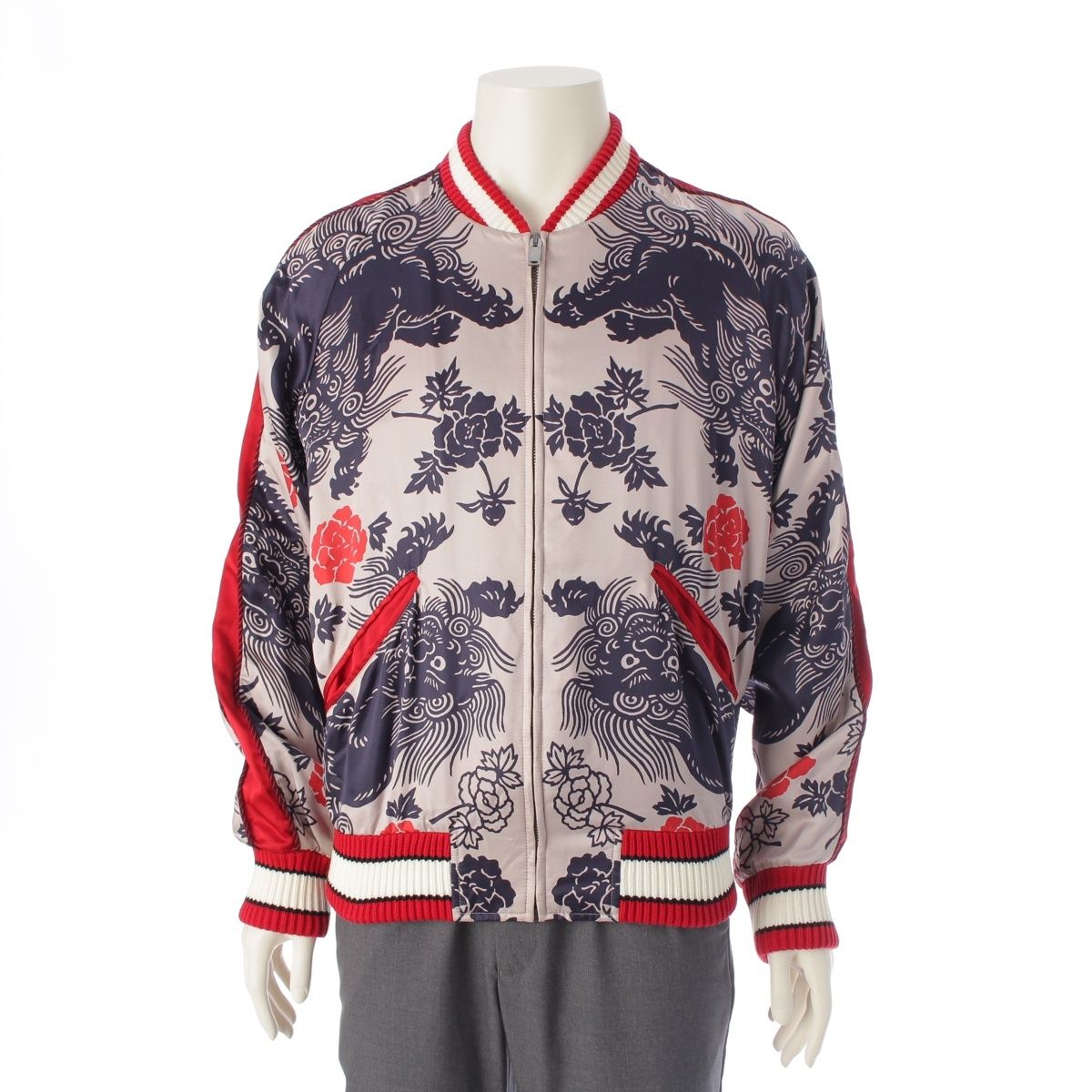 専用 GUCCI グッチ カタカナ ジャケット ブルゾン スカジャン 専用 GUCCI グッチ カタカナ ジャケット ブルゾン スカジャン