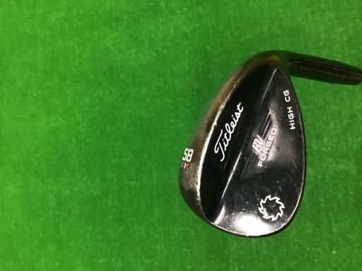 中古】 タイトリスト VOKEY FORGED(2017) ブラック 58°/12°K