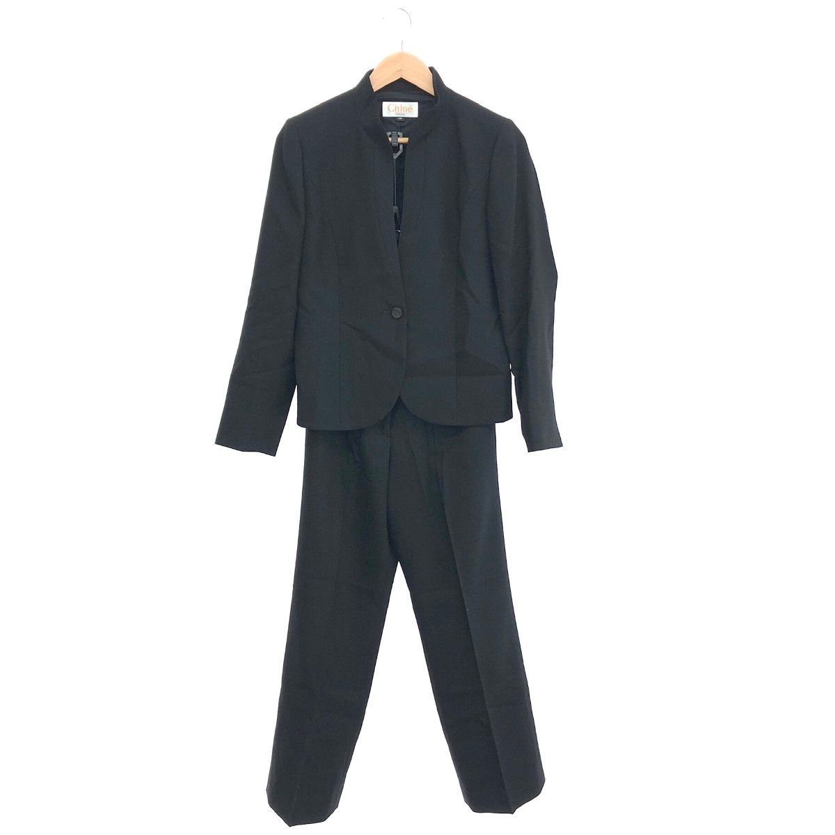 Chloe クロエ セットアップ|ブラックフォーマル サイズ 9 11 ジャケット-パンツ ブラック レディース | 240001164034