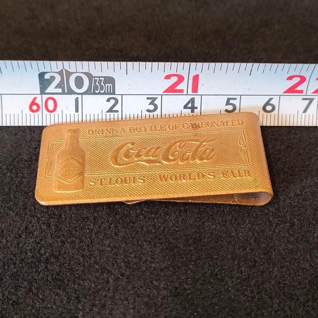 銅製 希少品 コカ・コーラ×ティファニー マネークリップ 銅製 希少品 コカ・コーラ×ティファニー マネークリップ
