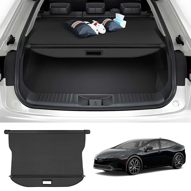 在庫セール Virauto トヨタに適合 プリウス 60系 トノカバー ロールシェード PRIUS60 2025年1月~現行 ZVW60 ZVW65 MXWH60 MXWH65 プライバシー 保護 車用リアボード ラゲッジ収納 車種 設計 耐高温 0