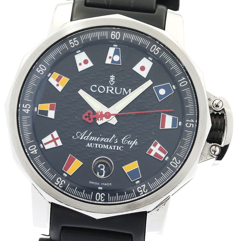 CORUM コルム アドミラルズカップ トロフィー 01.0003 自動巻き コルム CORUM 01.0003 アドミラルズカップ トロフィー41 デイト