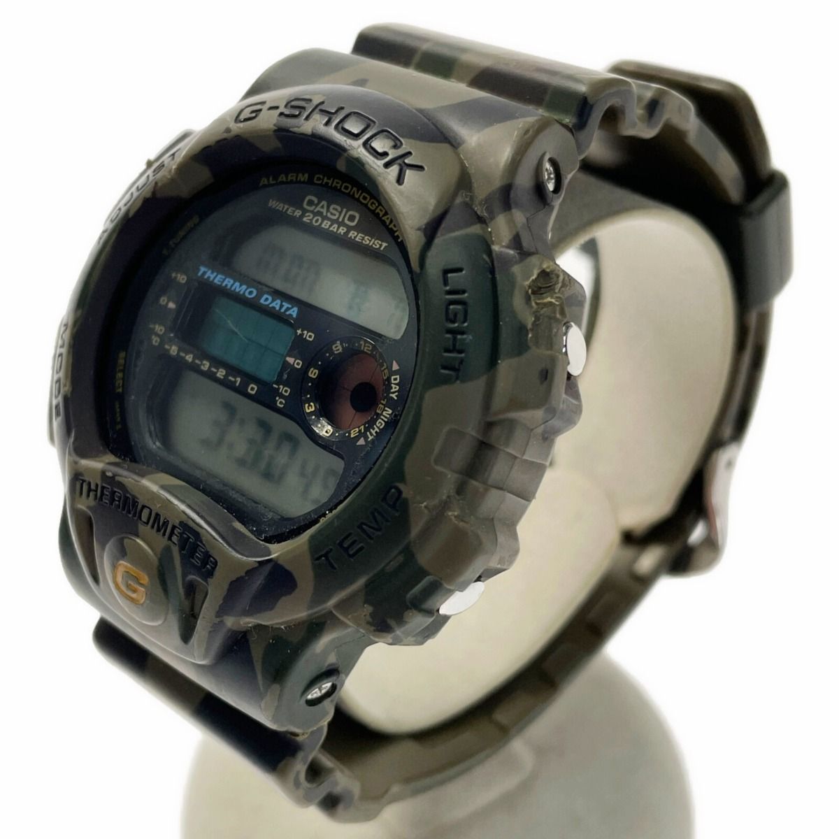 CASIO カシオ G-SHOCK G-PYTHON DW-6100-3JF 迷彩柄 クォーツ ラバー 