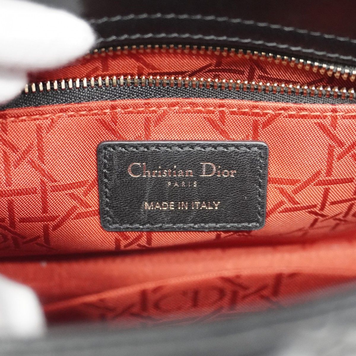 5db1727】クリスチャンディオール ハンドバッグ カナージュ レディ  
