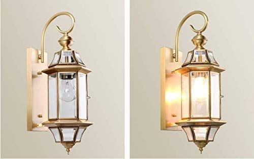 数量 ポーチライトヴィンテージ アンティーク風 外灯 おしゃれ 門灯 ブラケットライト ブラケットライト 庭園灯 玄関照明 屋外 銅製 レトロ 壁面用 壁掛け照明 照明器具 千飾 HRDEVELOPMENT_JP