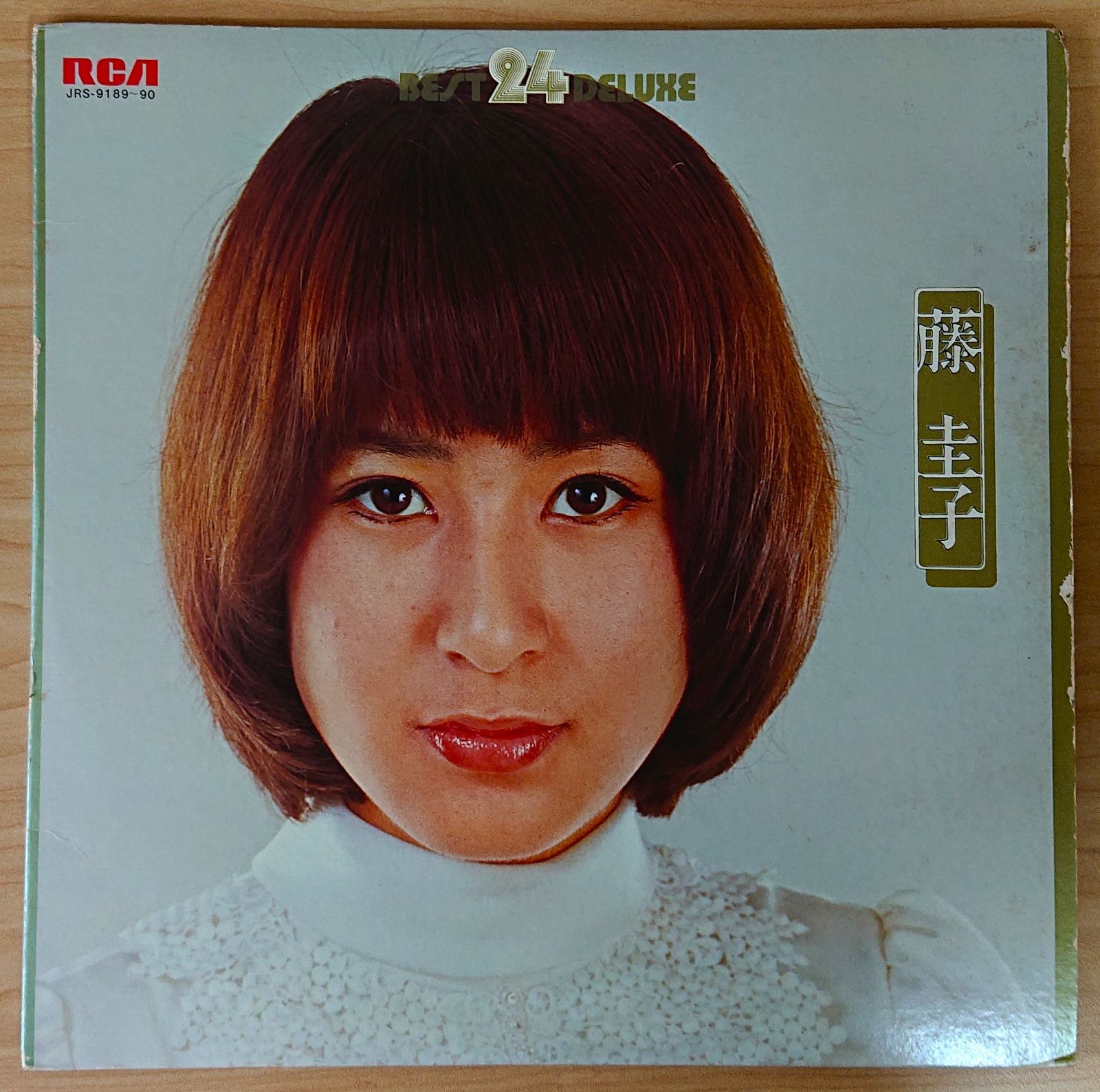 レコードLP版　藤圭子 藤圭子ベスト24 / 2枚組LPレコード - メルカリ