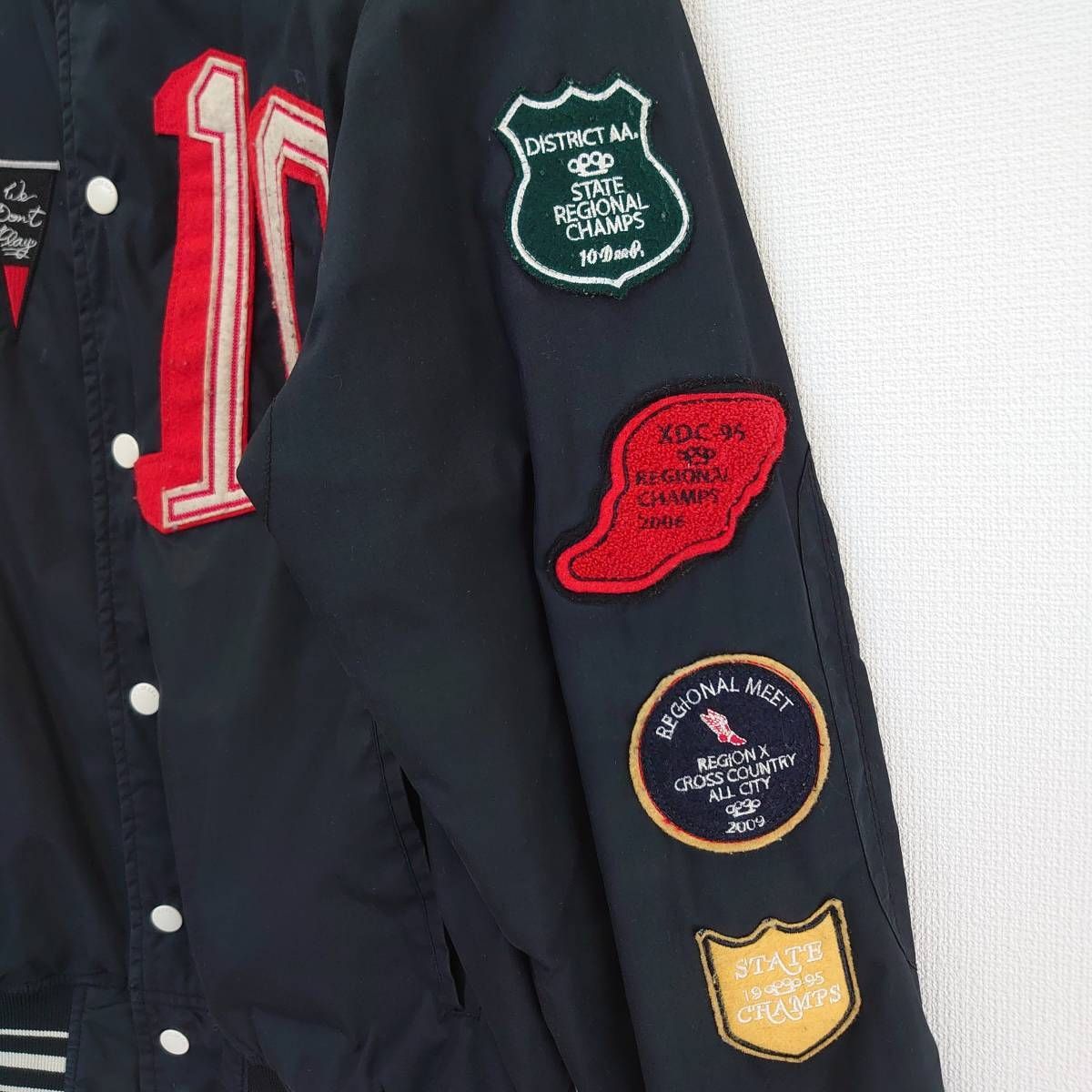 10Deep テンディープ スタジャン ナイロンジャケット ブルゾン 