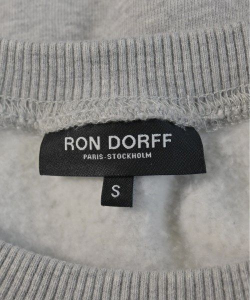 RON DORFF ロンドルフ スウェット S グレー 【古着】【中古】 RON DORFF ロンドルフ スウェット S グレー 【古着】【中古】の