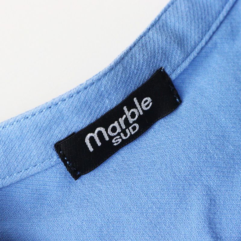 2023SS マーブルシュッド marble SUD EMB 鳥の巣 刺繍 バンド