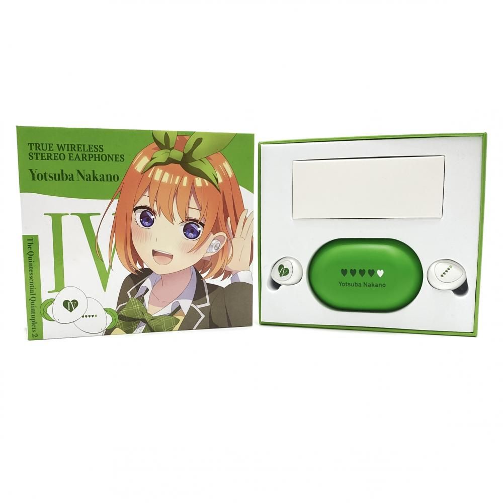 五等分の花嫁 中野四葉 CV 佐倉綾音 ワイヤレスイヤホン 【公式通販】