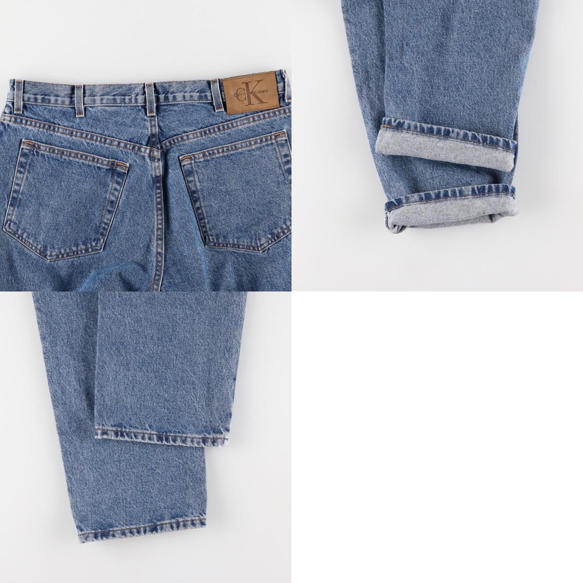 古着 90年代 カルバンクライン Calvin klein JEANS テーパードデニム 