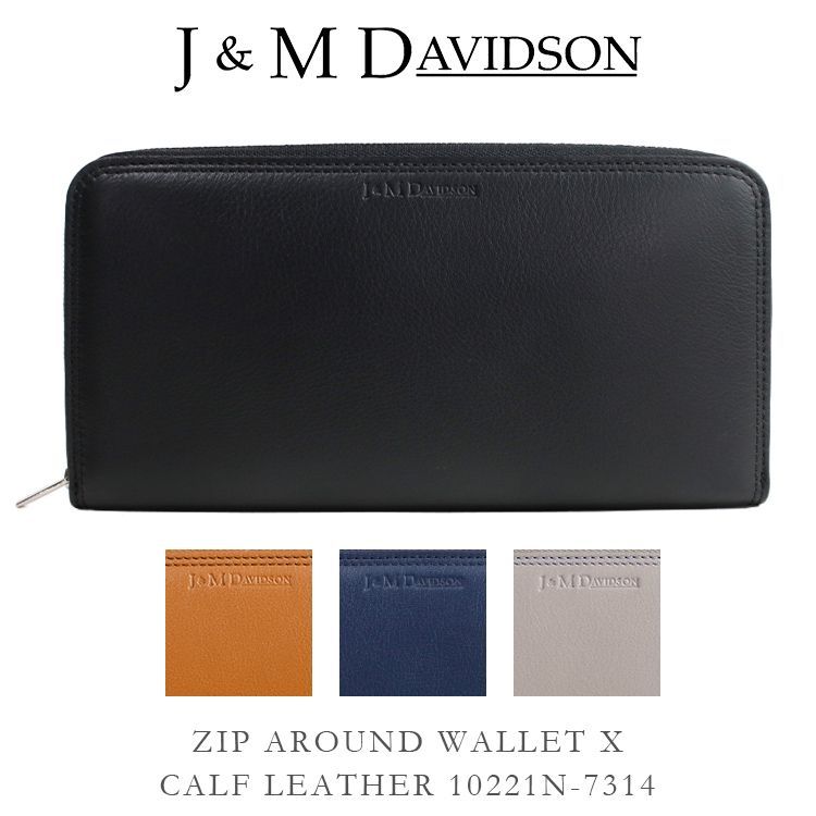 和風 新品 J&M Davidson NEW SIZE ZIP WALLET - 通販 - www