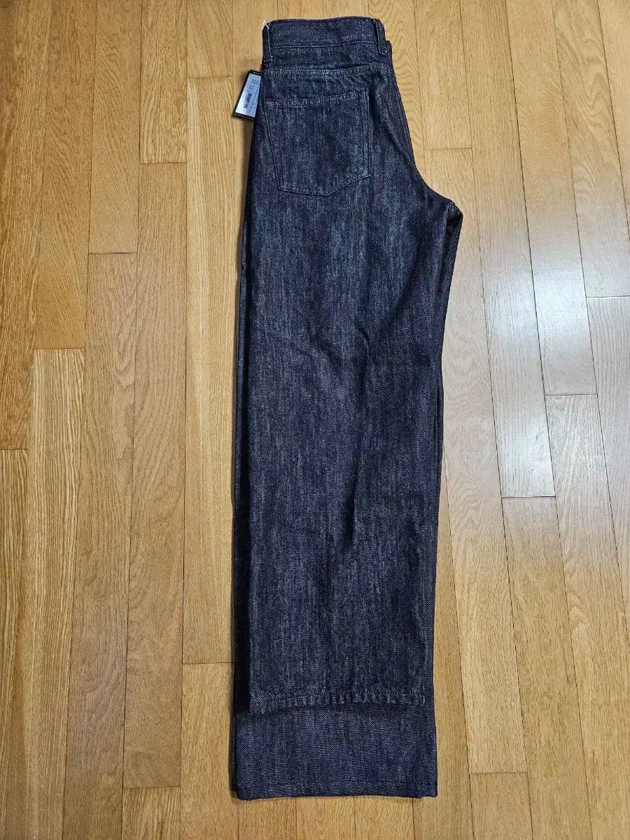 S FOTTNERS(フォットナーズ) Two Tuck Wide Black Jeans